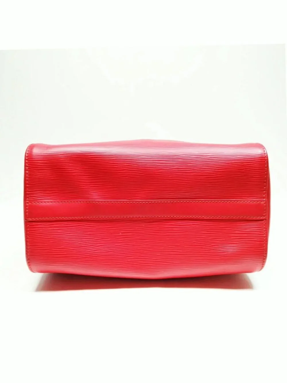 Authentic Louis Vuitton Speedy 25 Red Epi Leather Hand Bag - Picture 8 of 16